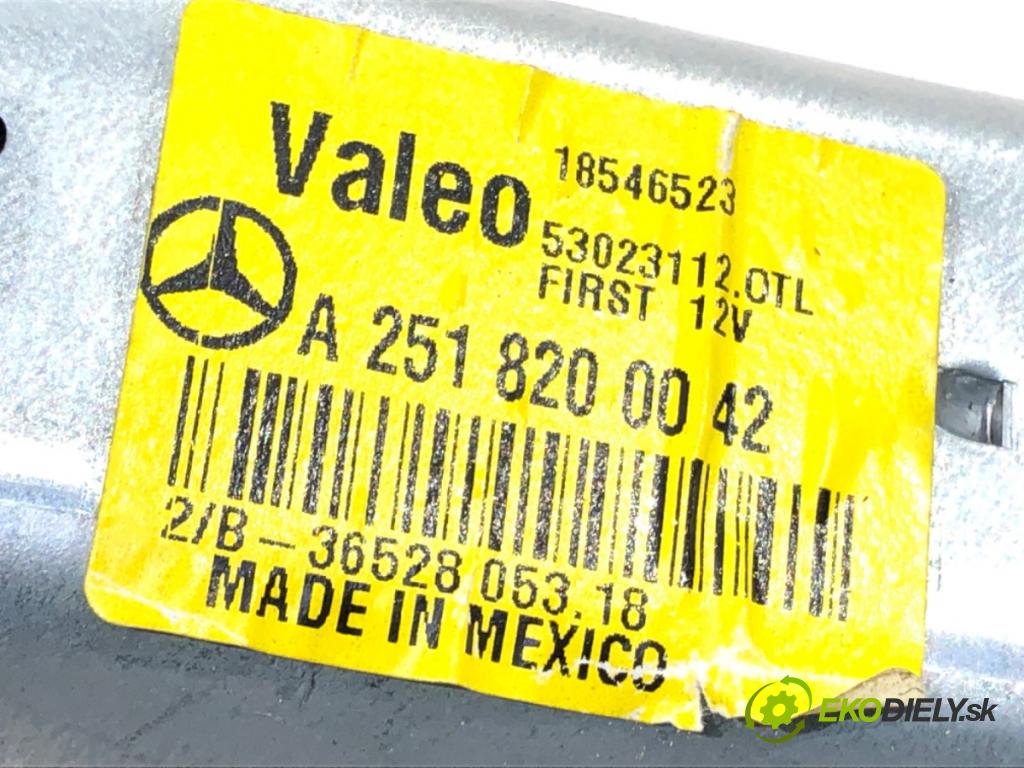 MERCEDES-BENZ GLE SUV 2018 190 kW 350 d 4-matic (166.024) 2987 Motor stieračov zad A2518200042
