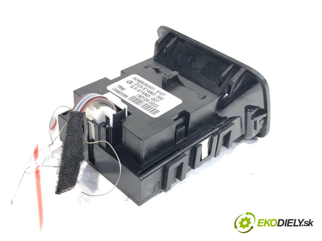 MERCEDES-BENZ GLE SUV 2018 190 kW 350 d 4-matic (166.024) 2987 BRZDA: ručný elektrický 2469050451 (Ručná brzda)