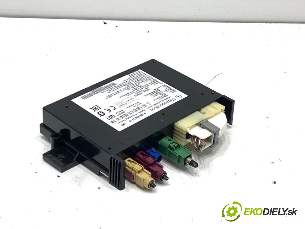 MERCEDES-BENZ GLE SUV 2018 190 kW 350 d 4-matic (166.024) 2987 Modul BLUETOOTH A2229005315 (Riadiaca jednotka ostatné)