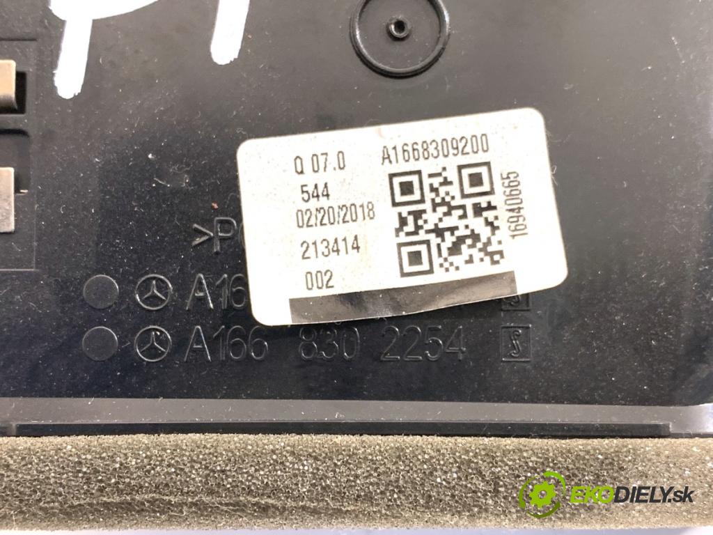 MERCEDES-BENZ GLE SUV 2018 190 kW 350 d 4-matic (166.024) 2987 Mriežky kúrenia pravy predný A1668309200