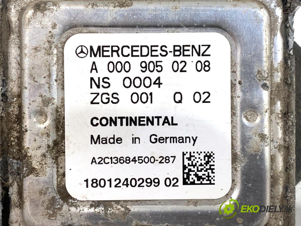 MERCEDES-BENZ GLE SUV 2018 190 kW 350 d 4-matic (166.024) 2987 sonda NOX A0009050208