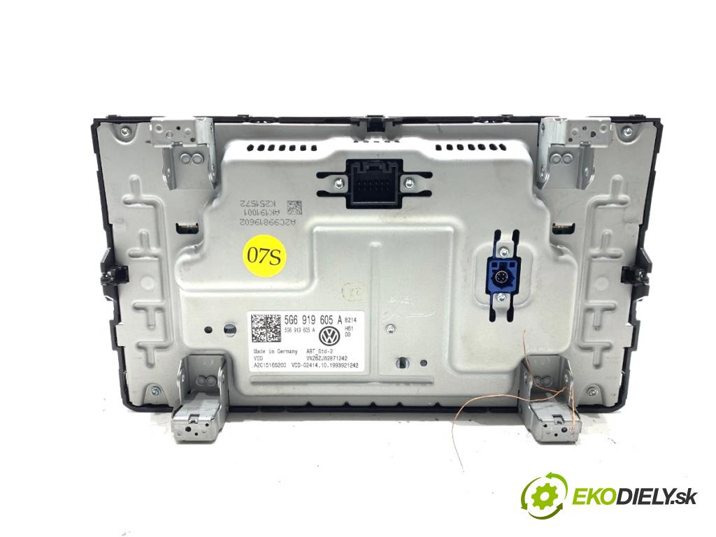 VW GOLF VII Kombi 2019 96 kW 1.5 TSI 1495 RADIO 5G6919605A (Audio zariadenie)