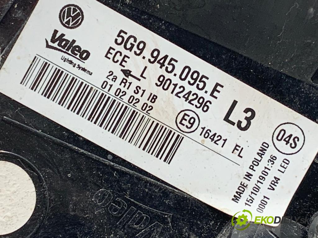 VW GOLF VII Kombi 2019 96 kW 1.5 TSI 1495 Svetlo ľavy zad 5G9945095E
