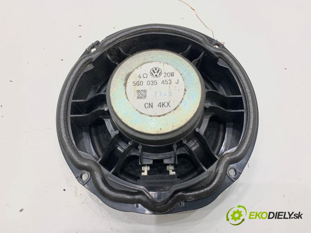 VW GOLF VII Kombi 2019 96 kW 1.5 TSI 1495 reproduktor Dvere predný pravy 5G0035453J