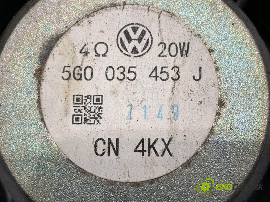 VW GOLF VII Kombi 2019 96 kW 1.5 TSI 1495 reproduktor Dvere predný pravy 5G0035453J