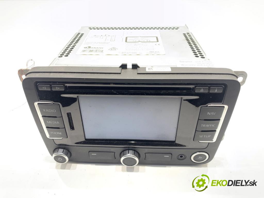 VW PASSAT B7 Kombi 2013 103 kW 2.0 TDI 1968 RADIO 3C8035279A (Audio zariadenie)