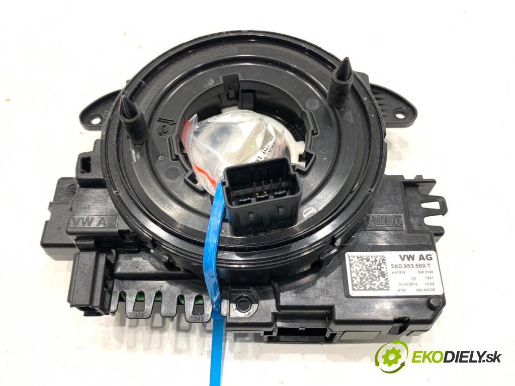 VW PASSAT B7 Kombi 2013 103 kW 2.0 TDI 1968 Krúžok, slimák airbag 5K0953569T (Airbag)