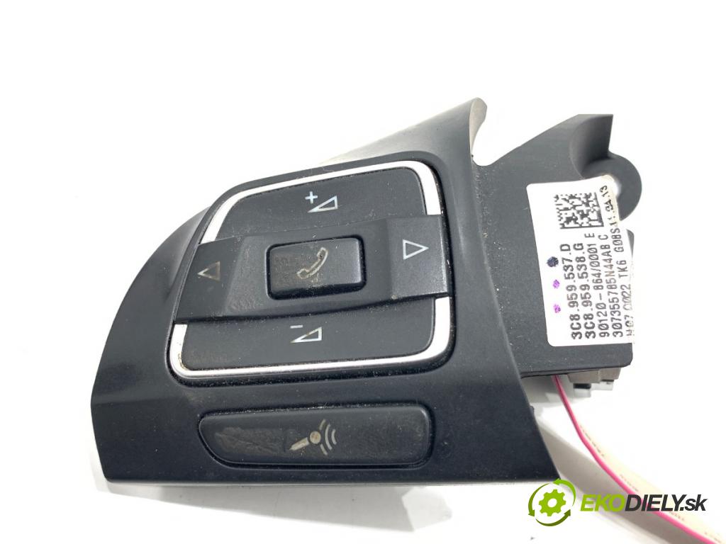 VW PASSAT B7 Kombi 2013 103 kW 2.0 TDI 1968 SPÍNAČE: volantu 3C8959538G