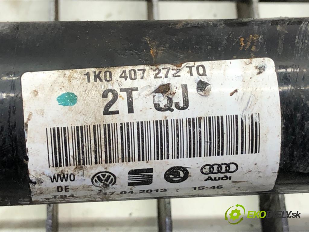 VW PASSAT B7 Kombi 2013 103 kW 2.0 TDI 1968 poloos pravý přední část 1K0407272TQ
