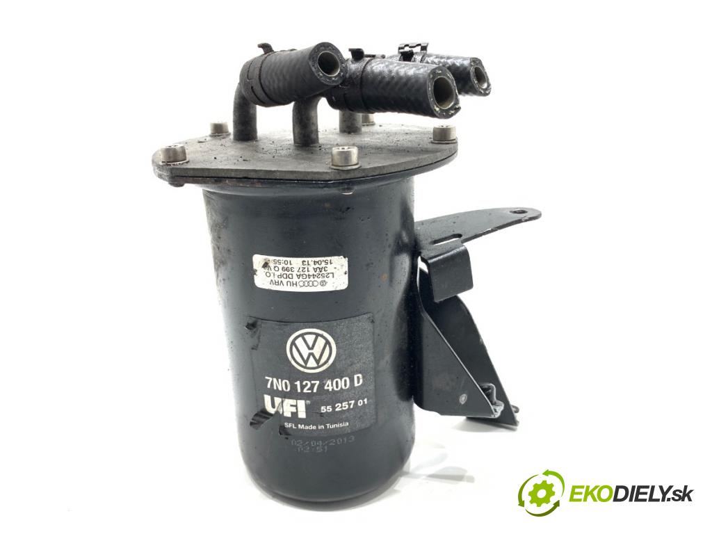 VW PASSAT B7 Kombi 2013 103 kW 2.0 TDI 1968 Obal filtra paliva 7NO127400D (Obal palivového filtra)