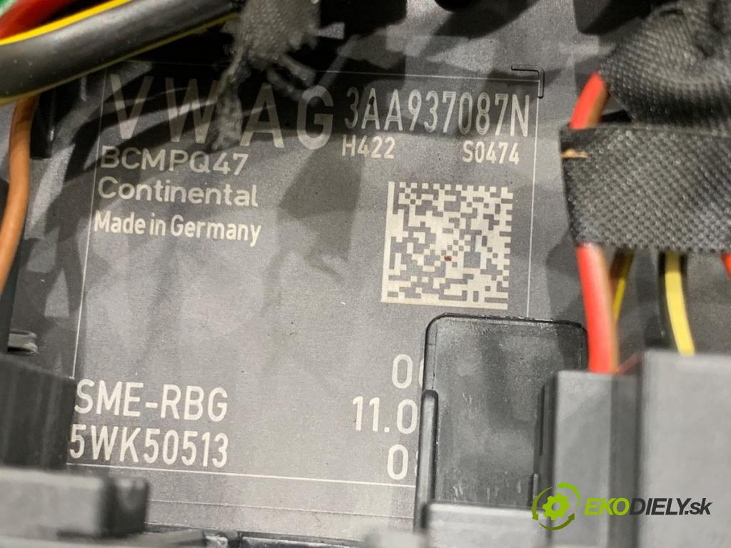 VW PASSAT B7 Kombi 2013 103 kW 2.0 TDI 1968 Modul komfortu 3AA937087N (Modul komfortu)