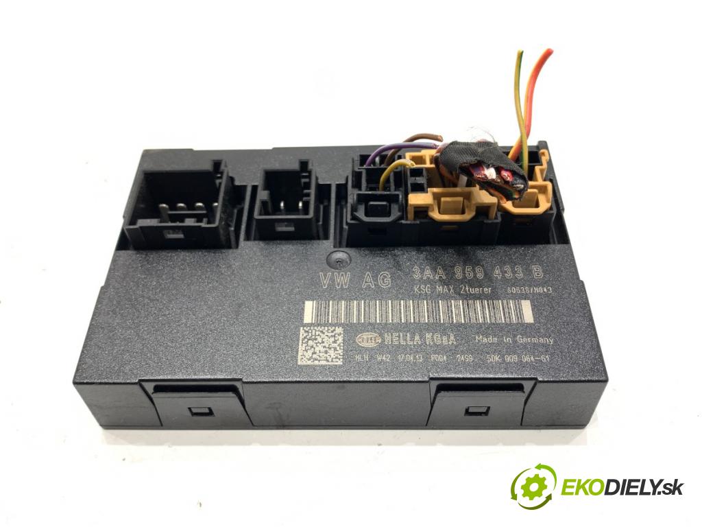 VW PASSAT B7 Kombi 2013 103 kW 2.0 TDI 1968 Modul komfortu 3AA959433B (Modul komfortu)