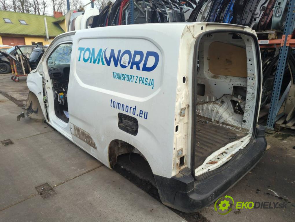 TOYOTA PROACE Nadwozie pełne/minivan 2021 75 kW 1.5 D-4D 100 (BPZMD) 1499 KAROSERIA ČTVRŤÁK blatník zadní část levý pravý práh střecha PODŁUŻNICA levý pravý