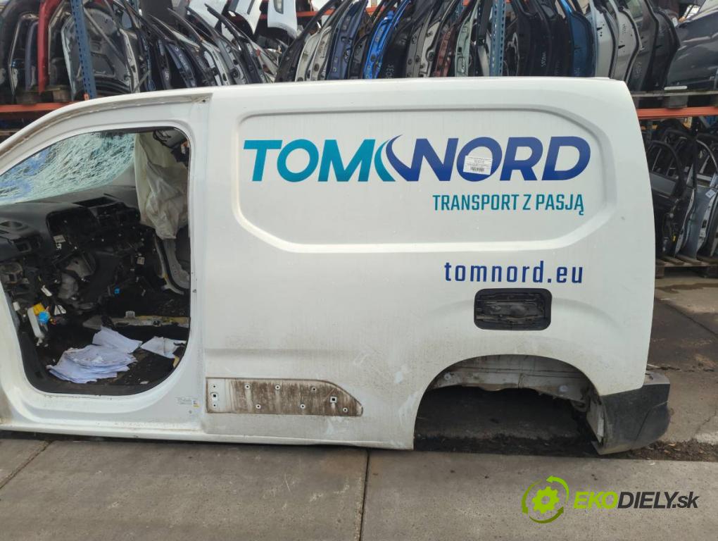 TOYOTA PROACE Nadwozie pełne/minivan 2021 75 kW 1.5 D-4D 100 (BPZMD) 1499 KAROSERIA ČTVRŤÁK blatník zadní část levý pravý práh střecha PODŁUŻNICA levý pravý