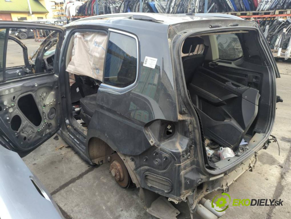 VW TOURAN nadwozie wielkoprzestrzenne (MPV) 2017 132 kW 1.8 TSI 1798 KAROSERIA ČTVRŤÁK blatník zadní část levý pravý práh střecha PODŁUŻNICA levý pravý