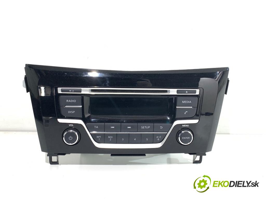 NISSAN QASHQAI J11 SUV 2015 85 kW 1.2 DIG-T 1197 RADIO 281854CA0A (Audio zariadenie)