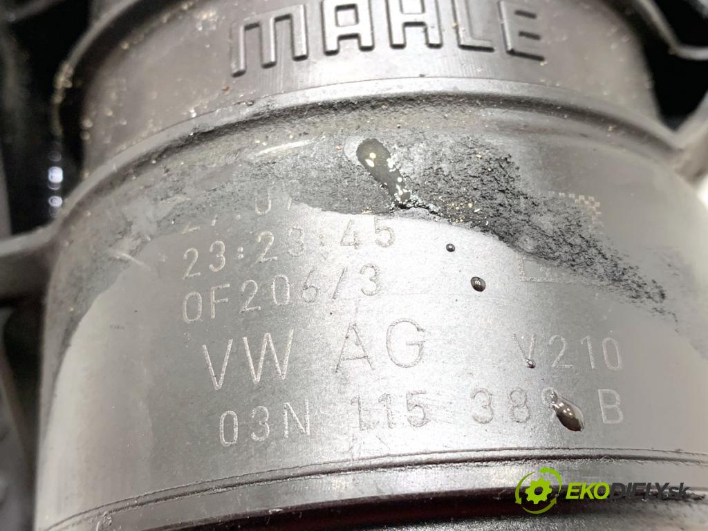 VW PASSAT B8 Kombi 2016 140 kW 2.0 TDI 1968 Obal filtra oleja 03N115389P (Obal olejového filtra)