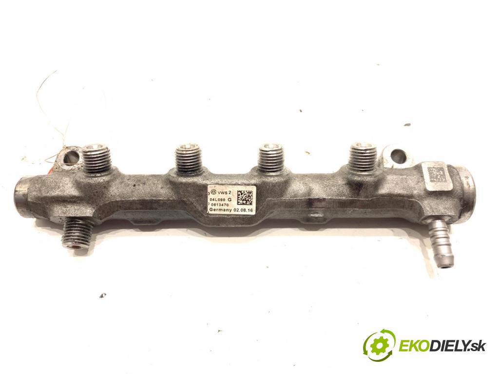 VW PASSAT B8 Kombi 2016 140 kW 2.0 TDI 1968 Lišta vstrekovacia 04L089G (Vstrekovacia lišta)