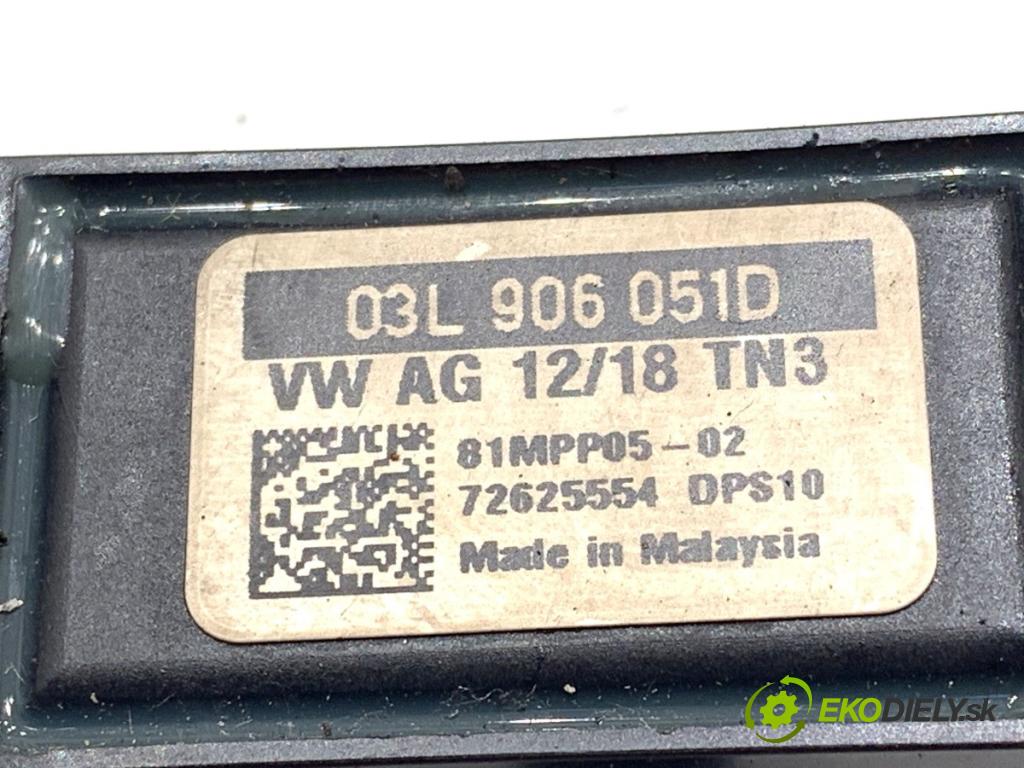 VW PASSAT B8 Kombi 2016 140 kW 2.0 TDI 1968 Snímač tlaku spalín DPF 03L906051D