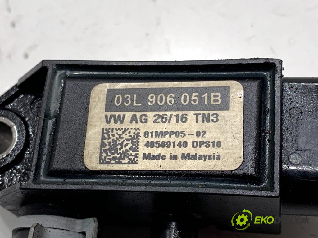 VW PASSAT B8 Kombi 2016 140 kW 2.0 TDI 1968 Snímač tlaku spalín DPF 03L906051B