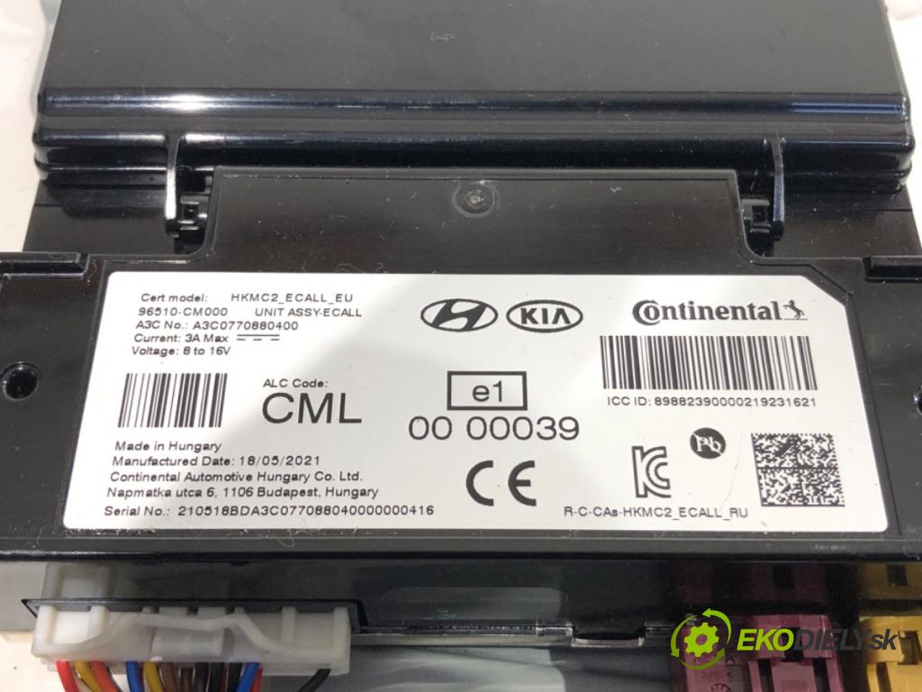 HYUNDAI KONA SUV 2021 77 kW 1.6 GDi Hybrid 1580 Modul Riadiaca jednotka 96510-CM000 (Riadiaca jednotka ostatné)