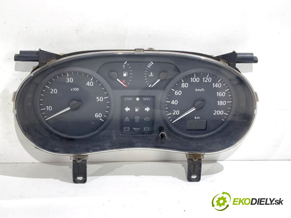 RENAULT TRAFIC II Autobus 2002 60 kW 1.9 dCI 80 (JL0B) 1870 Prístrojovka P8200006337A (Prístrojová doska)