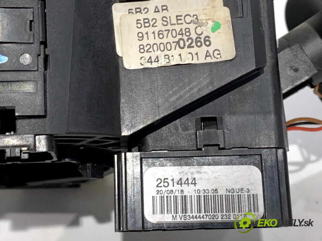 RENAULT TRAFIC II Autobus 2002 60 kW 1.9 dCI 80 (JL0B) 1870 Prepínač kombinovaný 8200070266 (Prepínacie páčky pod volantom)