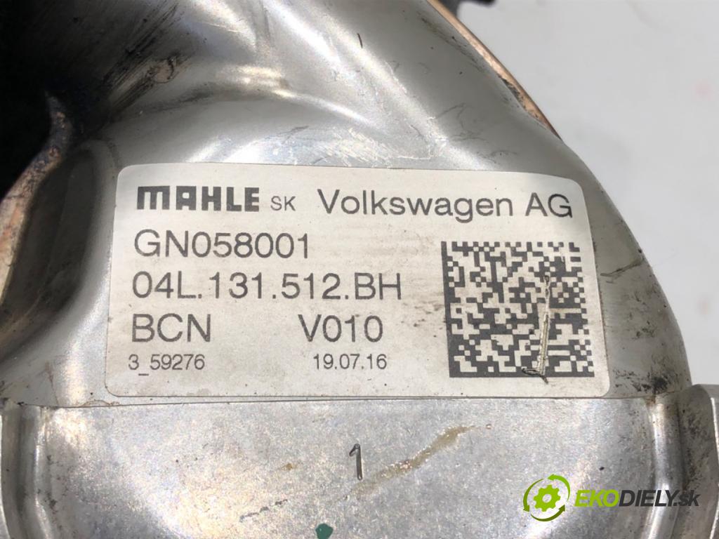VW PASSAT B8 Kombi 2016 140 kW 2.0 TDI 1968 Chladič EGR komplet 04L131512BH