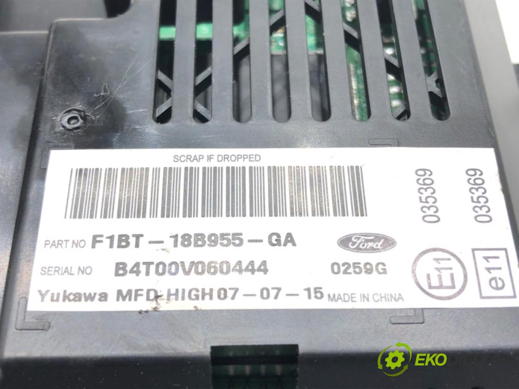 FORD FIESTA MK7 liftback 2015 70 kW 1.5 TDCi 1499 Dislpej F1BT-18B955-GA (Prístrojová doska)