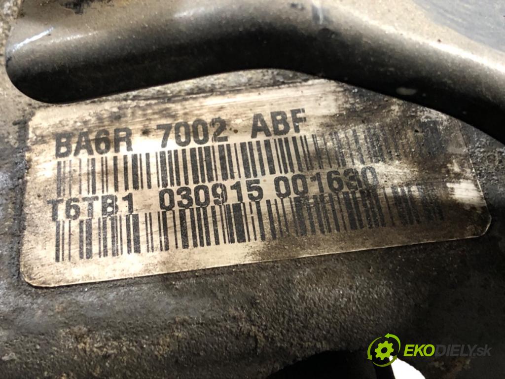 FORD FIESTA MK7 liftback 2015 70 kW 1.5 TDCi 1499 Prevodovka BA6R7002ABF (Prevodovka)