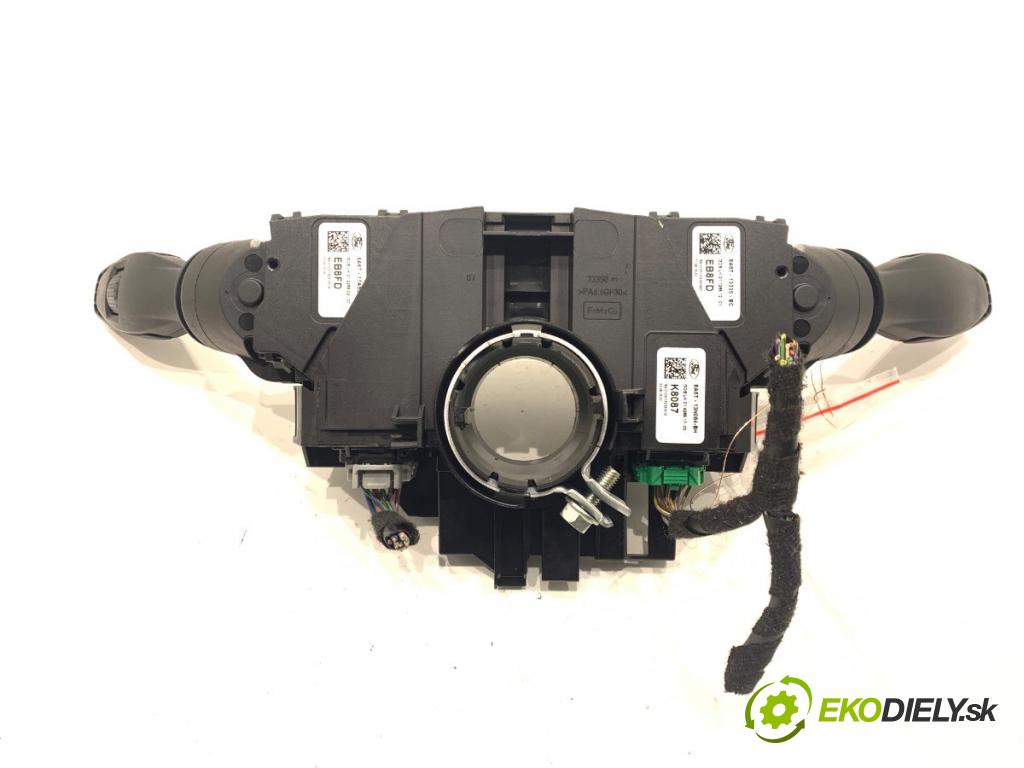 FORD FIESTA MK7 liftback 2015 70 kW 1.5 TDCi 1499 Prepínač kombinovaný 8A6T-13N064-BH (Prepínacie páčky pod volantom)