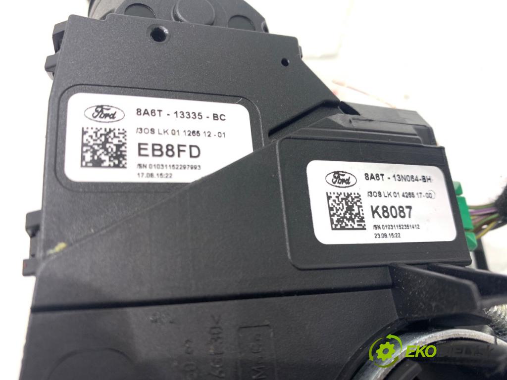 FORD FIESTA MK7 liftback 2015 70 kW 1.5 TDCi 1499 Prepínač kombinovaný 8A6T-13N064-BH (Prepínacie páčky pod volantom)