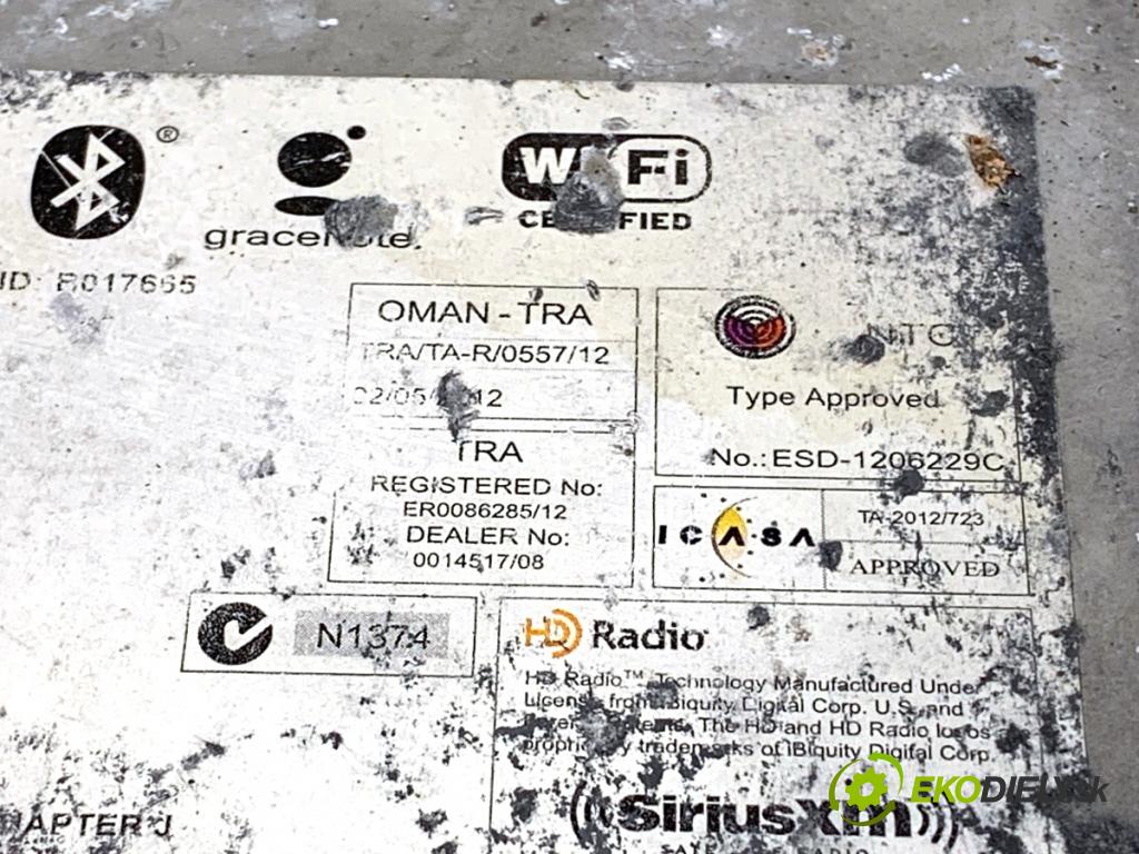 BMW F07 liftback 2013 135 kW 520 d 1995 RADIO Navigácia B017665 (Audio zariadenie)