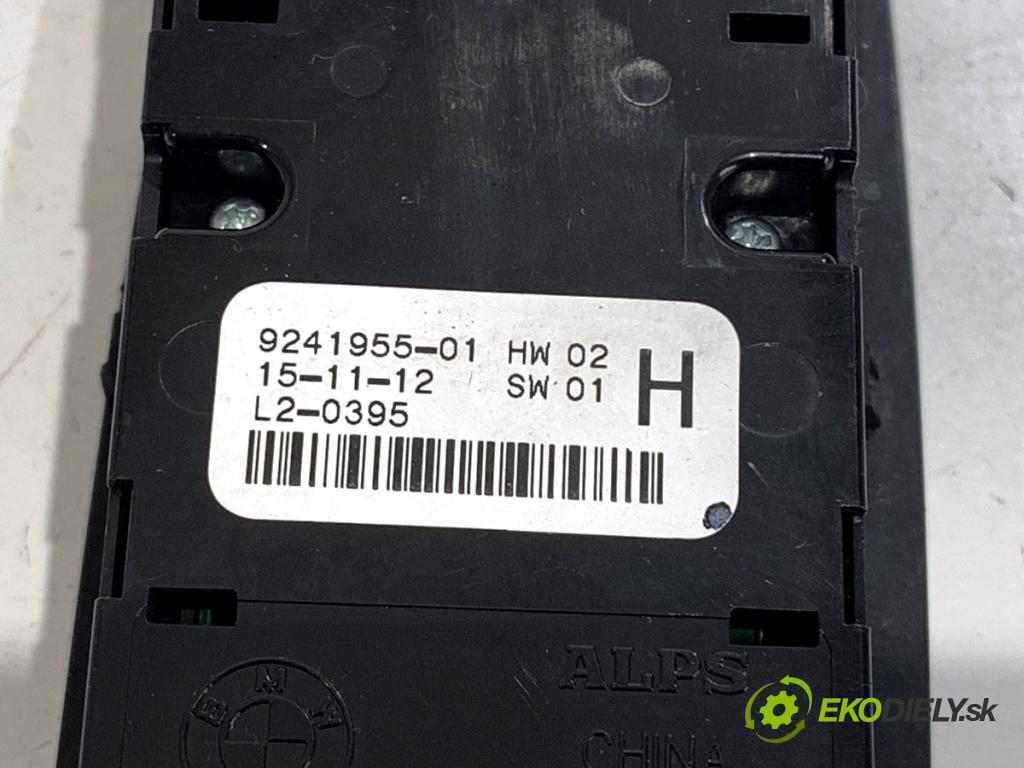 BMW F07 liftback 2013 135 kW 520 d 1995 Prepínač okien 9241955 (Prepínacie páčky pod volantom)