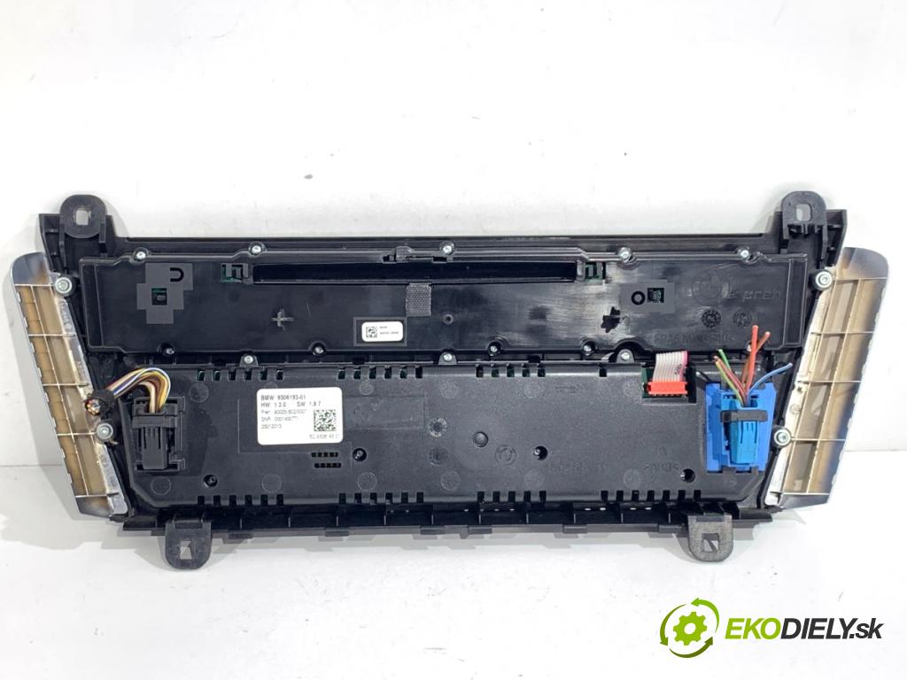 BMW F07 liftback 2013 135 kW 520 d 1995 Panel ovládania kúrenia 9306193 (Prepínacie páčky pod volantom)
