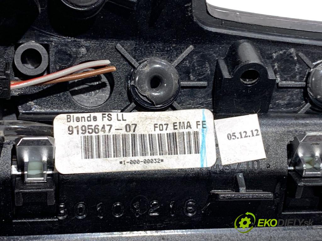 BMW F07 liftback 2013 135 kW 520 d 1995 lišty kryt 9185181 9189064 (Lišta)