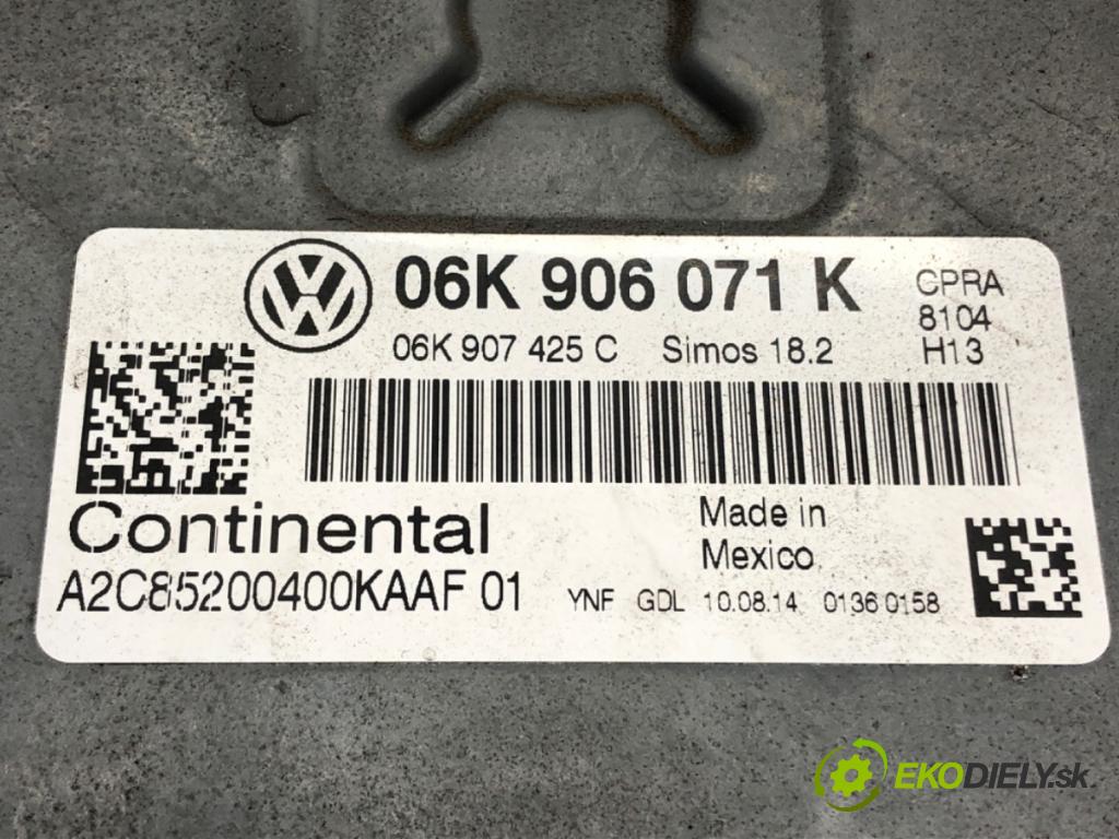 VW PASSAT B7 sedan 2015 125 kW 1.8 TSI 1798 riadiaca jednotka Motor 06K906071K (Riadiaca jednotka)