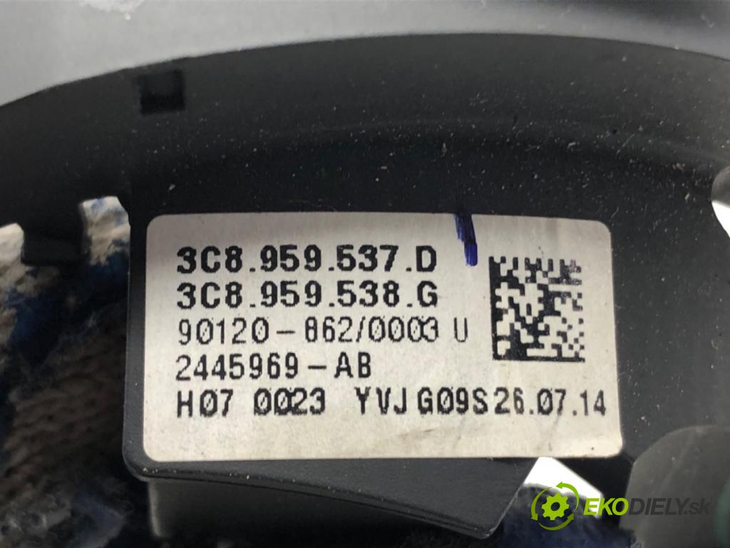 VW PASSAT B7 sedan 2015 125 kW 1.8 TSI 1798 SPÍNAČE: volantu 3C8959537D 3C8959538G