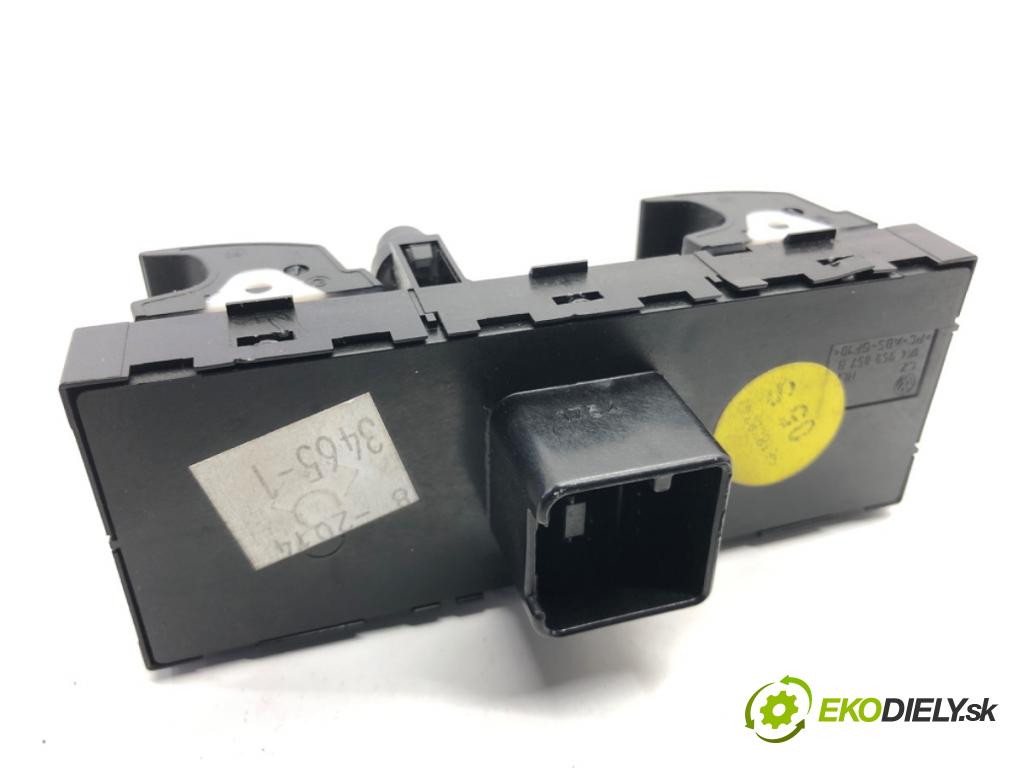 VW PASSAT B7 sedan 2015 125 kW 1.8 TSI 1798 Prepínač okien 1K4959857B (Prepínacie páčky pod volantom)