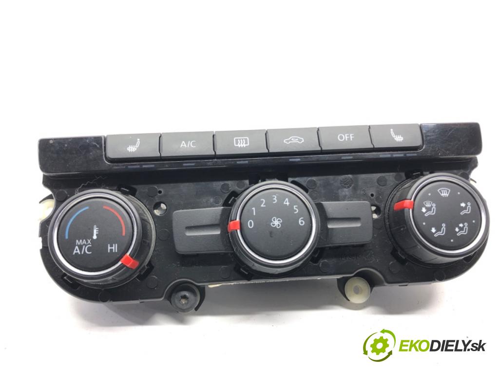 VW PASSAT B7 sedan 2015 125 kW 1.8 TSI 1798 Panel ovládania kúrenia 561907426E (Prepínacie páčky pod volantom)