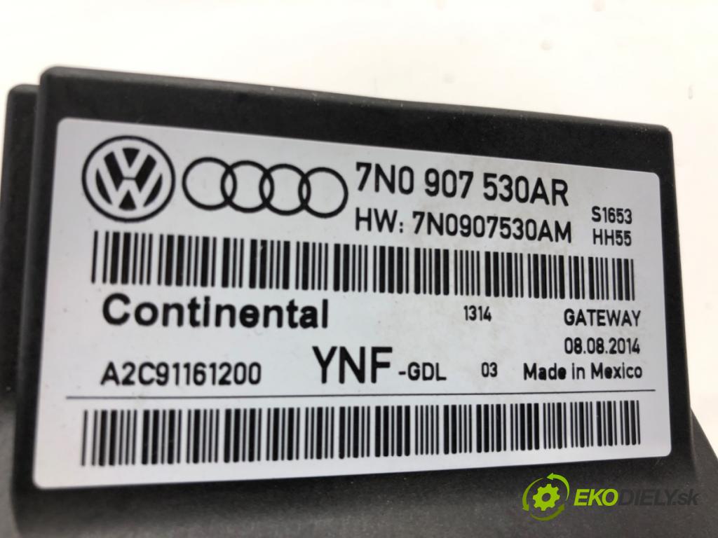 VW PASSAT B7 sedan 2015 125 kW 1.8 TSI 1798 Modul GATEWAY 7N0907530AR