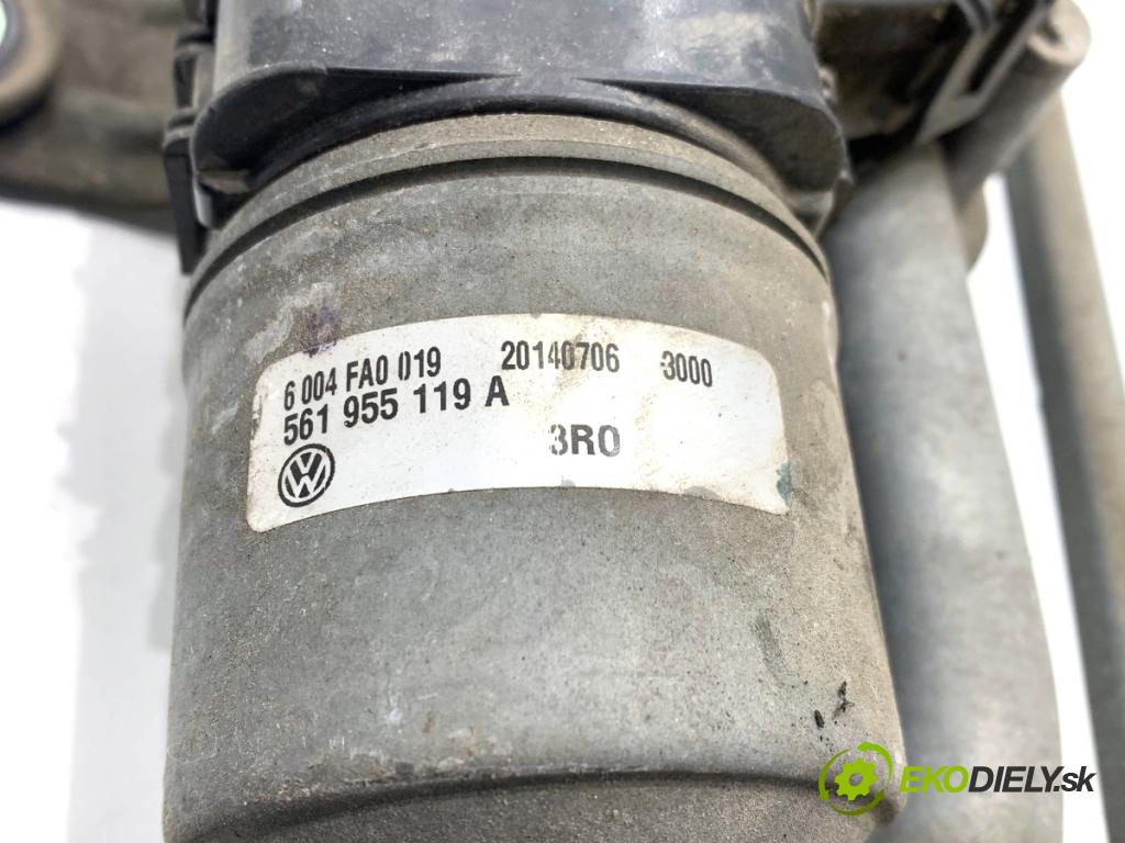 VW PASSAT B7 sedan 2015 125 kW 1.8 TSI 1798 Mechanizmus stieračov predný 561955119A (Motorček stieračov predný)