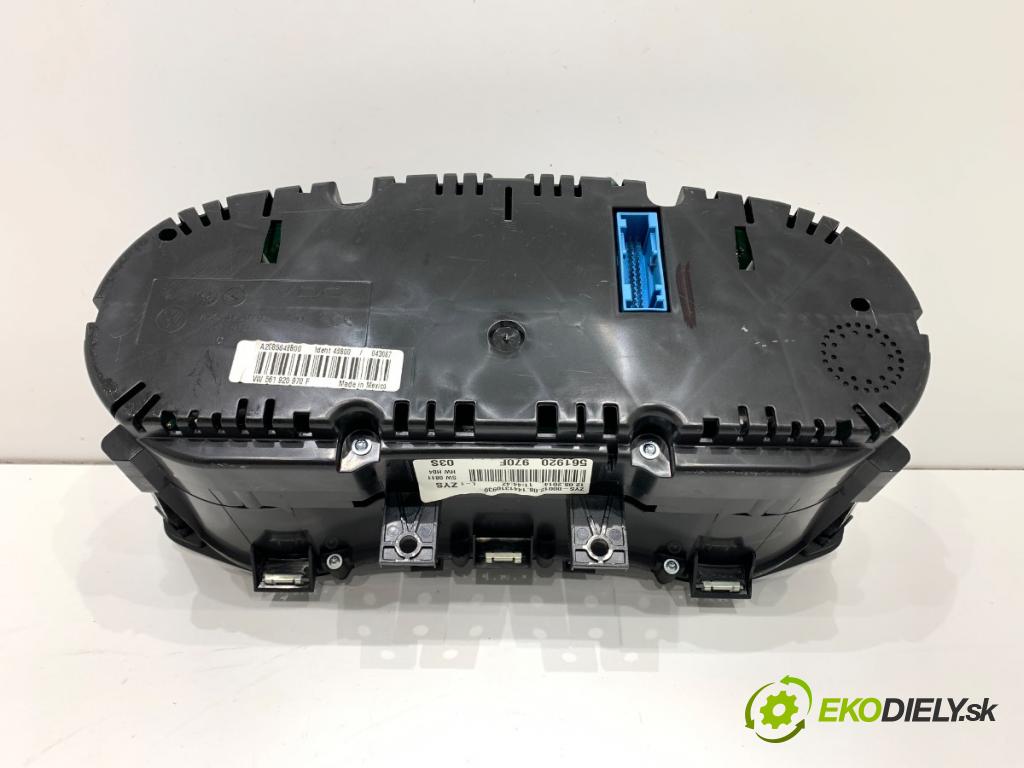 VW PASSAT B7 sedan 2015 125 kW 1.8 TSI 1798 Prístrojovka 561920970F (Prístrojová doska)