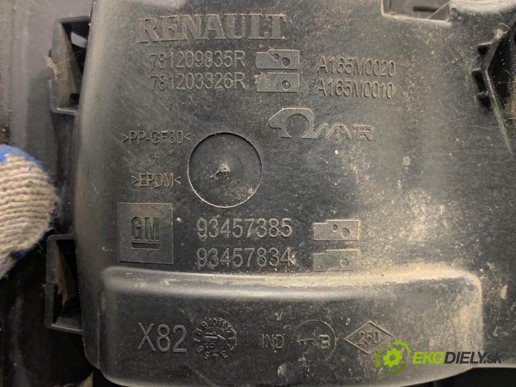 OPEL VIVARO B Autobus 2019 89 kW 1.6 CDTI (06) 1598 Dvierka nádrže paliva 781209835R (Kľučka dverí ostatné)