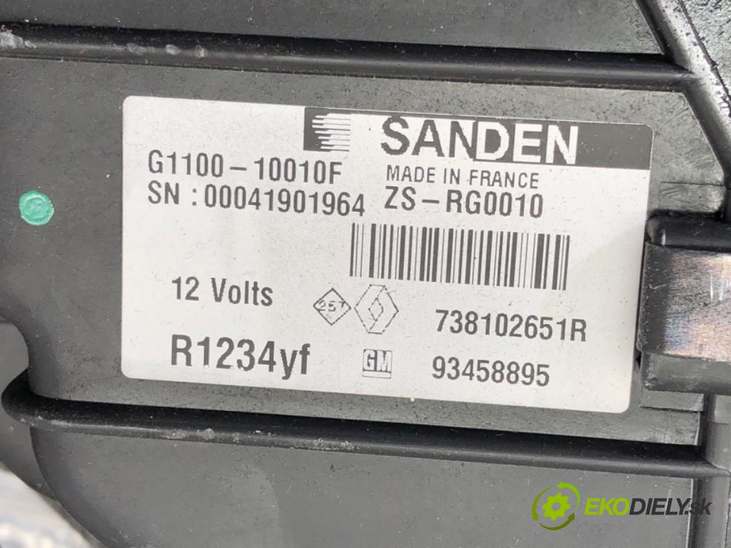 OPEL VIVARO B Autobus 2019 89 kW 1.6 CDTI (06) 1598 Výhrevné teleso, radiátor kúrenia zad 93458895