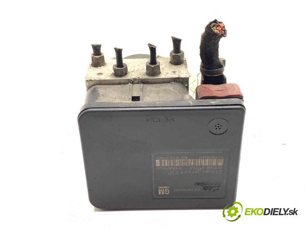 OPEL ZAFIRA B nadwozie wielkoprzestrzenne (MPV) 2006 88 kW 1.9 CDTI (M75) 1910 Pumpa ABS 13234911 (Pumpa ABS)