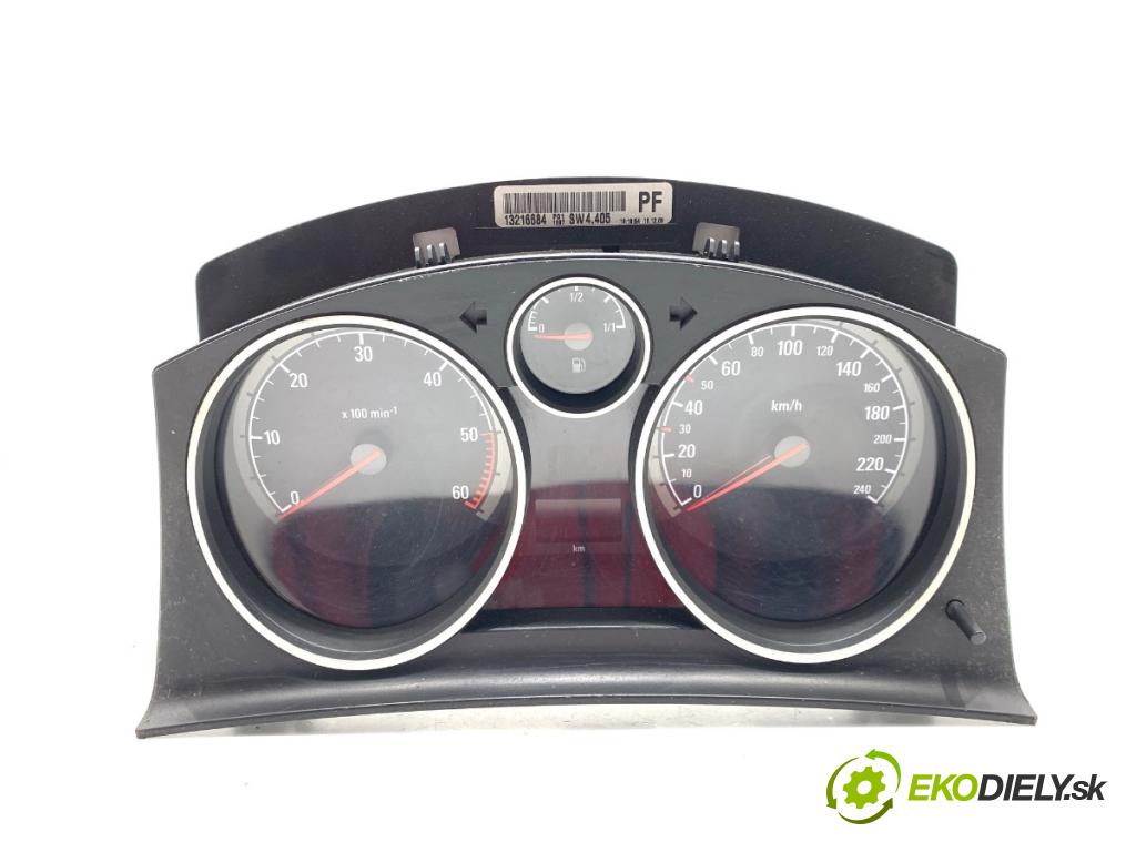 OPEL ZAFIRA B nadwozie wielkoprzestrzenne (MPV) 2006 88 kW 1.9 CDTI (M75) 1910 Prístrojovka 13216684 (Prístrojová doska)