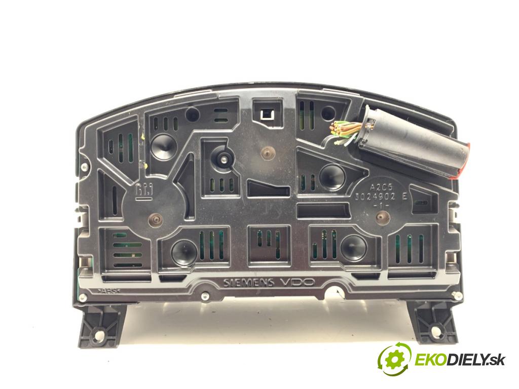 OPEL ZAFIRA B nadwozie wielkoprzestrzenne (MPV) 2006 88 kW 1.9 CDTI (M75) 1910 Prístrojovka 13216684 (Prístrojová doska)