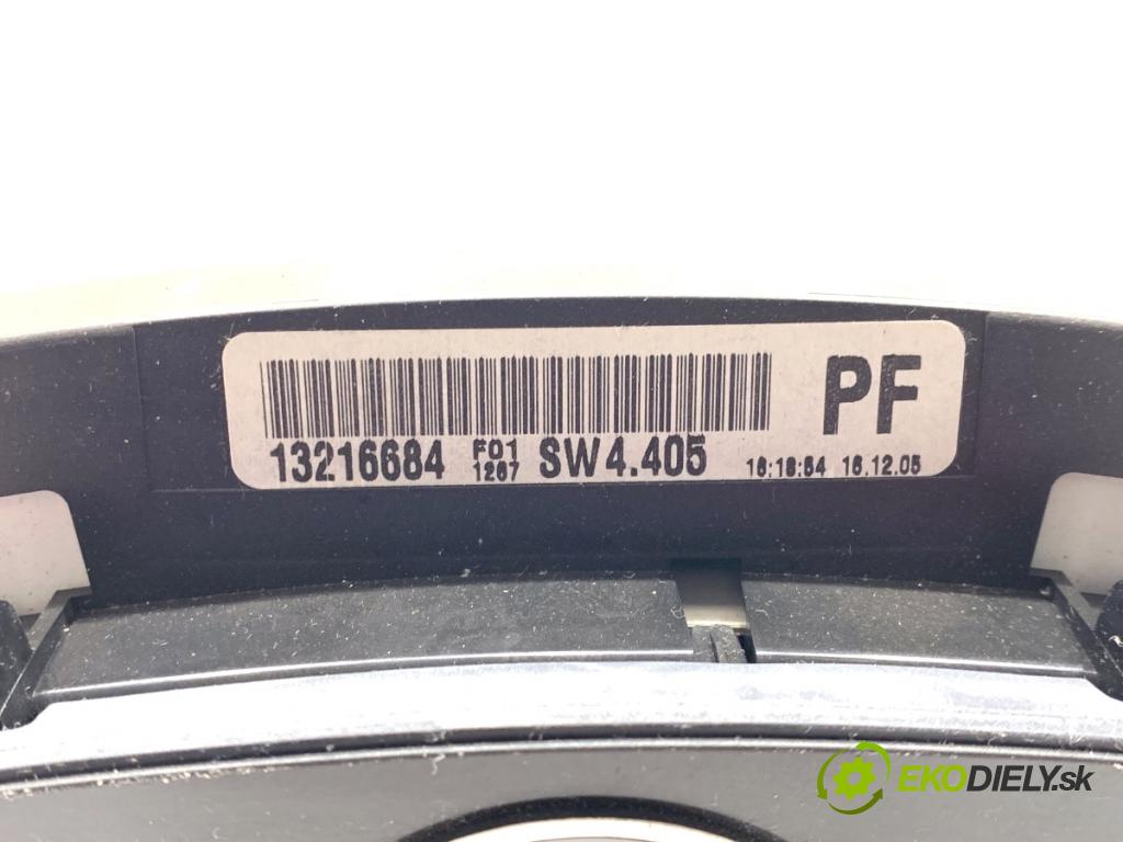 OPEL ZAFIRA B nadwozie wielkoprzestrzenne (MPV) 2006 88 kW 1.9 CDTI (M75) 1910 Prístrojovka 13216684 (Prístrojová doska)