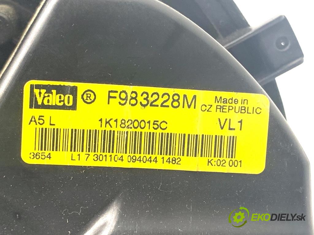 VW GOLF V liftback 2004 77 kW 1.9 TDI 1896 ventilátor kúrenia 1K1820015C